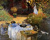 The Afternoon Meal by Claude Monet
